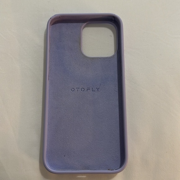 OTOFLY iPhone 14 Pro Max Silicone Shockproof Slim Thin Phone Case in Lavender - Picture 6 of 9
